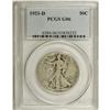 Image 1 : 1921-D 50C G6 PCGS. PCGS Population (77/561). NGC