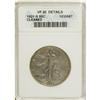 Image 1 : 1921-S 50C --Cleaned--ANACS. VF20 Details. NGC Cens