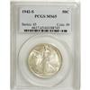 Image 1 : 1942-S 50C MS65 PCGS. PCGS Population (1904/286).