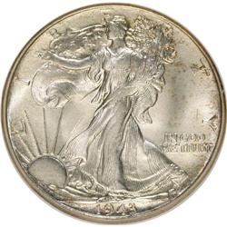 1943 50C MS64 NGC. NGC Census: (5770/12978). PCGS Popu