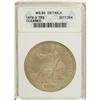 Image 1 : 1878-S T$1 --Cleaned--ANACS. MS60 Details. NGC Cens