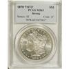 Image 1 : 1878 7/8TF $1 Strong MS63 PCGS. PCGS Population (1