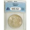 Image 1 : 1878-CC $1 MS62 ANACS. Vam-2a. NGC Census: (2660/1