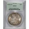 Image 1 : 1878-CC $1 MS63 PCGS. PCGS Population (5650/6392).