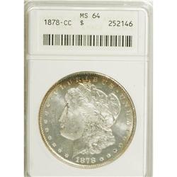 1878-CC $1 MS64 ANACS. NGC Census: (7016/2028). PC