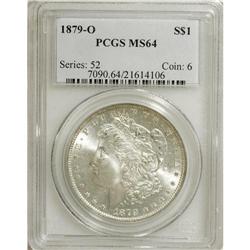 1879-O $1 MS64 PCGS. PCGS Population (1494/227). N
