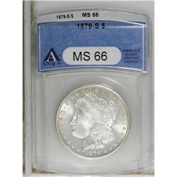 1879-S $1 MS66 ANACS. NGC Census: (5300/1648). PCG