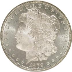1879-S $1 MS66 NGC. NGC Census: (10616/3304). PCGS Pop