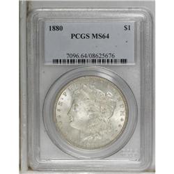 1880 $1 MS64 PCGS. PCGS Population (2838/809). NGC