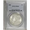 Image 1 : 1880 $1 MS64 PCGS. PCGS Population (2838/809). NGC