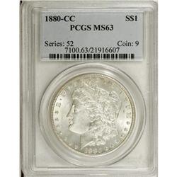 1880-CC $1 MS63 PCGS. PCGS Population (2355/5810).