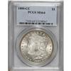 Image 1 : 1880-CC $1 MS64 PCGS. PCGS Population (3496/2314).