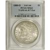 1880-O $1 7-Aug MS61 PCGS. PCGS Population (1/31). NG