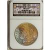 Image 3 : 1880-S $1 MS63 NGC. Ex: Fitzgerald Collection. NGC Cen