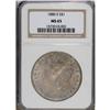 Image 1 : 1880-S $1 MS65 NGC. NGC Census: (50480/22922). PCG