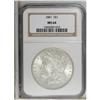 Image 1 : 1881 $1 MS64 NGC. NGC Census: (5586/1128). PCGS Po