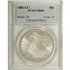 Image 3 : 1881-CC $1 MS64 PCGS. PCGS Population (5699/5121). NGC