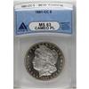 Image 1 : 1881-CC $1 MS63 Prooflike ANACS. NGC Census: (230/480)