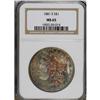 Image 1 : 1881-S $1 MS65 NGC. NGC Census: (77644/28190). PCG