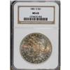 Image 1 : 1881-S $1 MS65 NGC. NGC Census: (77644/28190). PCG