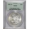 Image 1 : 1881-S $1 MS66 PCGS. PCGS Population (10101/1323).