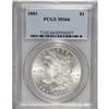 Image 1 : 1883 $1 MS66 PCGS. PCGS Population (664/53). NGC C