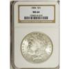 Image 1 : 1884 $1 MS64 NGC. NGC Census: (9744/3738). PCGS Po