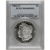 Image 1 : 1884-CC $1 MS64 Deep Mirror Prooflike PCGS. PCGS P