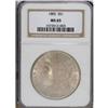 Image 1 : 1885 $1 MS65 NGC. NGC Census: (15676/2936). PCGS P