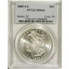 Image 1 : 1885-CC $1 MS64 PCGS. PCGS Population (5782/4033).