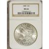 Image 1 : 1888 $1 MS66 NGC. NGC Census: (1184/72). PCGS Popu