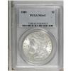 Image 1 : 1889 $1 MS65 PCGS. PCGS Population (1279/144). NGC