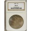 Image 1 : 1889 $1 MS65 NGC. NGC Census: (1581/101). PCGS Pop