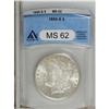 Image 1 : 1889-S $1 MS62 ANACS. NGC Census: (1102/4770). PCG