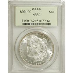 1890-CC $1 MS62 PCGS. PCGS Population (1801/4470).