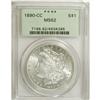 Image 1 : 1890-CC $1 MS62 PCGS. PCGS Population (1801/4470).