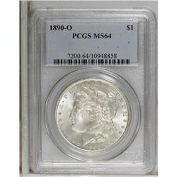 1890-O $1 MS64 PCGS. PCGS Population (2457/358). N
