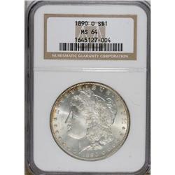 1890-O $1 MS64 NGC. NGC Census: (4146/294). PCGS P
