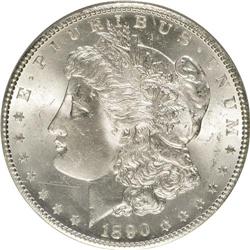 1890-S $1 MS64 PCGS. PCGS Population (2222/640). NGC C