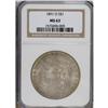 Image 1 : 1891-O $1 MS63 NGC. NGC Census: (2326/1668). PCGS