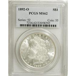 1892-O $1 MS62 PCGS. PCGS Population (838/3345). N