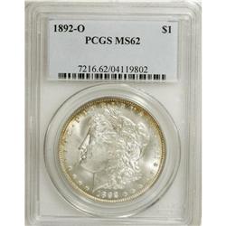 1892-O $1 MS62 PCGS. PCGS Population (838/3345). N