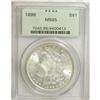 1896 $1 MS65 PCGS. PCGS Population (2789/572). NGC