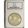 Image 1 : 1899 $1 MS64 NGC. NGC Census: (2188/561). PCGS Pop