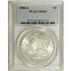 1900-S $1 MS62 PCGS. PCGS Population (412/2928). N