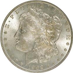 1902-O $1 MS66 PCGS. PCGS Population (398/5). NGC Cens