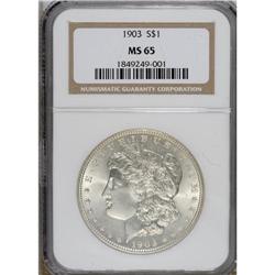 1903 $1 MS65 NGC. NGC Census: (3734/1010). PCGS Po