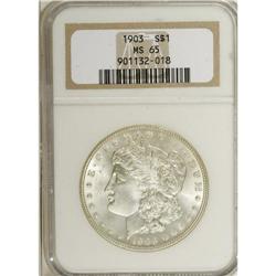 1903 $1 MS65 NGC. NGC Census: (3734/1010). PCGS Po