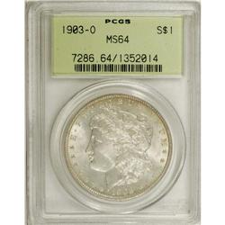 1903-O $1 MS64 PCGS. PCGS Population (3188/2206).