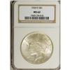 Image 1 : 1924-S $1 MS62 NGC. NGC Census: (846/2676). PCGS P